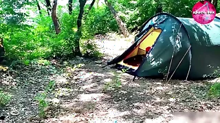 Saw Unique Scurrility Girl While Camping